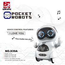 PK Xiaomi Mitu Mini Roboter Geschenk Kinder Spielzeug Stimme interaktive Steuerung Roboter mit flexiblen Gelenke SJY-939A